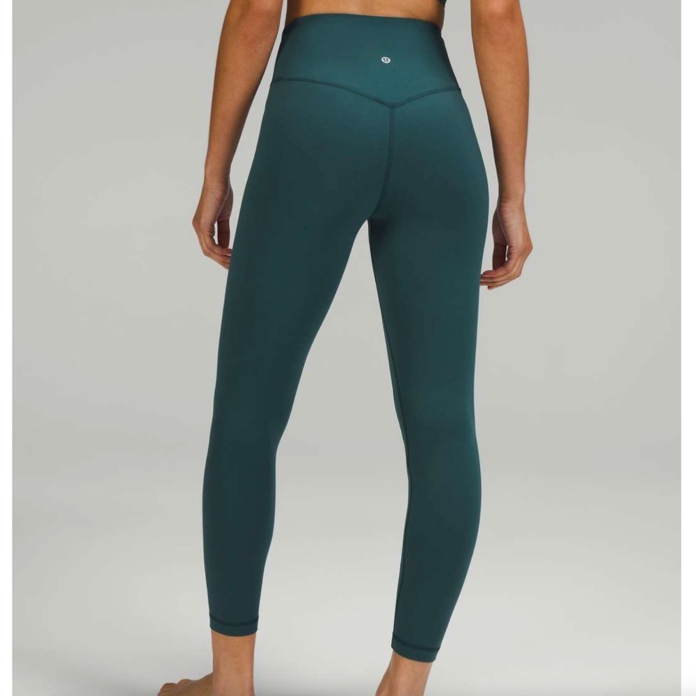 Lululemon Align V-Waist Pant 25", Green Jasper - Picture 2 of 6